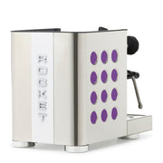 Rocket Espresso Appartamento TCA Espresso Machine - Stainless Steel with White Stripe