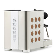 Rocket Espresso Appartamento TCA Espresso Machine - Stainless Steel with White Stripe