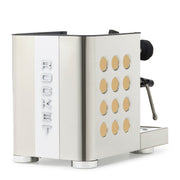 Rocket Espresso Appartamento TCA Espresso Machine - Stainless Steel with White Stripe