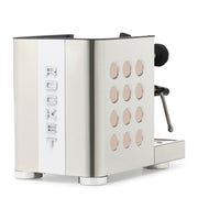 Rocket Espresso Appartamento TCA Espresso Machine - Stainless Steel with White Stripe