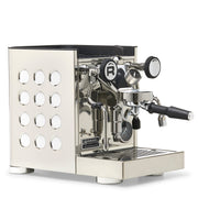 Rocket Espresso Appartamento TCA Espresso Machine - Stainless Steel with White Stripe