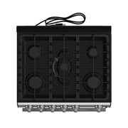 Forno Espresso Leonardo 30-Inch Freestanding Gas Range, 5.0 cu. ft. Oven, Stainless Steel (Model FFSGS1116-30)