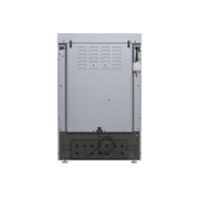 Forno Breno 24 in. Freestanding Gas Range, 2.3 cu. ft., 4 Sealed Burners, Storage Drawer, Stainless Steel (Model FFSGS6272-24)