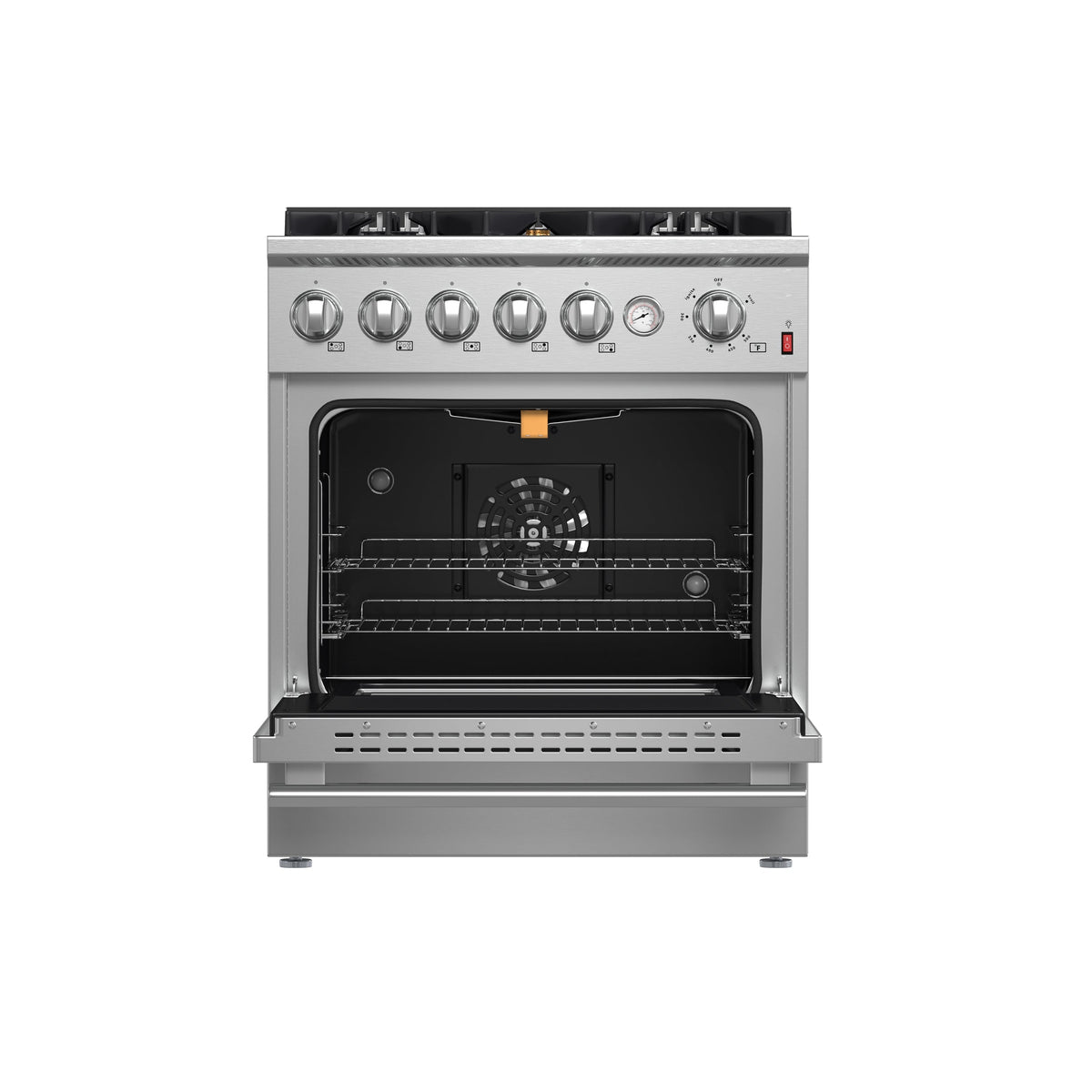 Forno Giovanni 30-Inch Freestanding Gas Range, 4.32 cu. ft. Oven, 5 Sealed Burners, Stainless Steel (Model FFSGS6274-30)