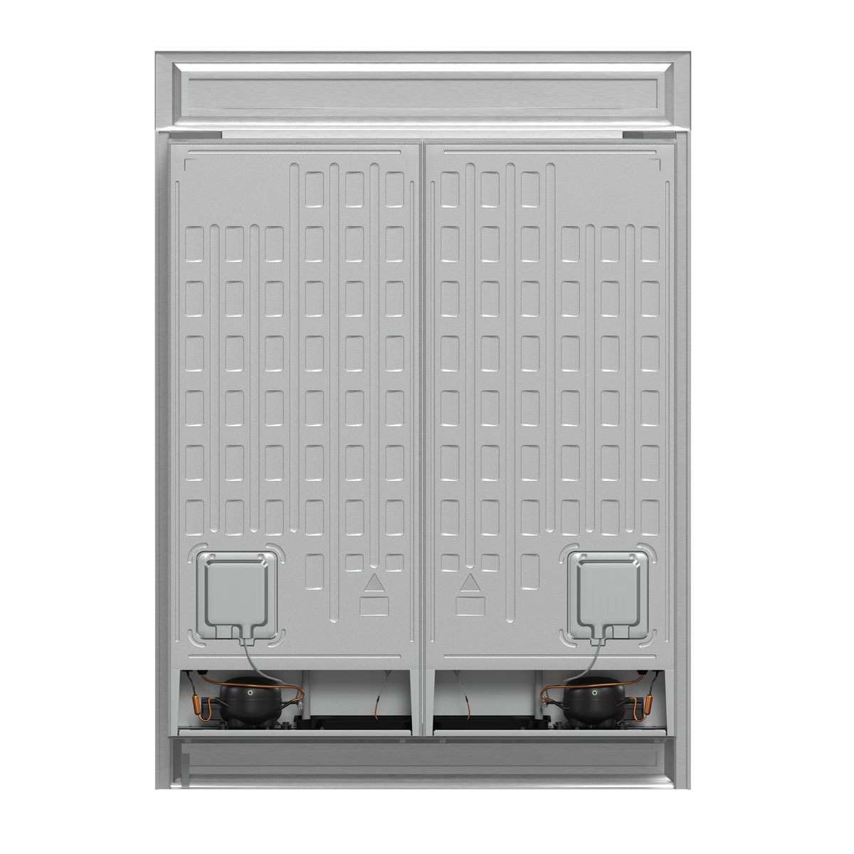 FORNO Maderno 60-Inch Convertible Refrigerator Freezer, 27.2 Cu. Ft., with Trim Kit, Model FFFFD1722-60S