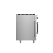 Forno Massimo 36 in. 5.36 cu. ft. Freestanding French Door Gas Range with 6 Sealed Burners in Stainless Steel (FFSGS6439-36)