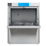 FORNO 25-Inch Commercial Undercounter Dishwasher, 23L Tank, 3 Wash Cycles, High-Temperature Sanitizing, Stainless Steel (FCMDW0024)