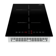 Forno Parco 12-Inch Induction Cooktop with 2 Cooking Zones, Touch Controls (Model FCTIN0583)
