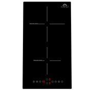 Forno Parco 12-Inch Induction Cooktop with 2 Cooking Zones, Touch Controls (Model FCTIN0583)