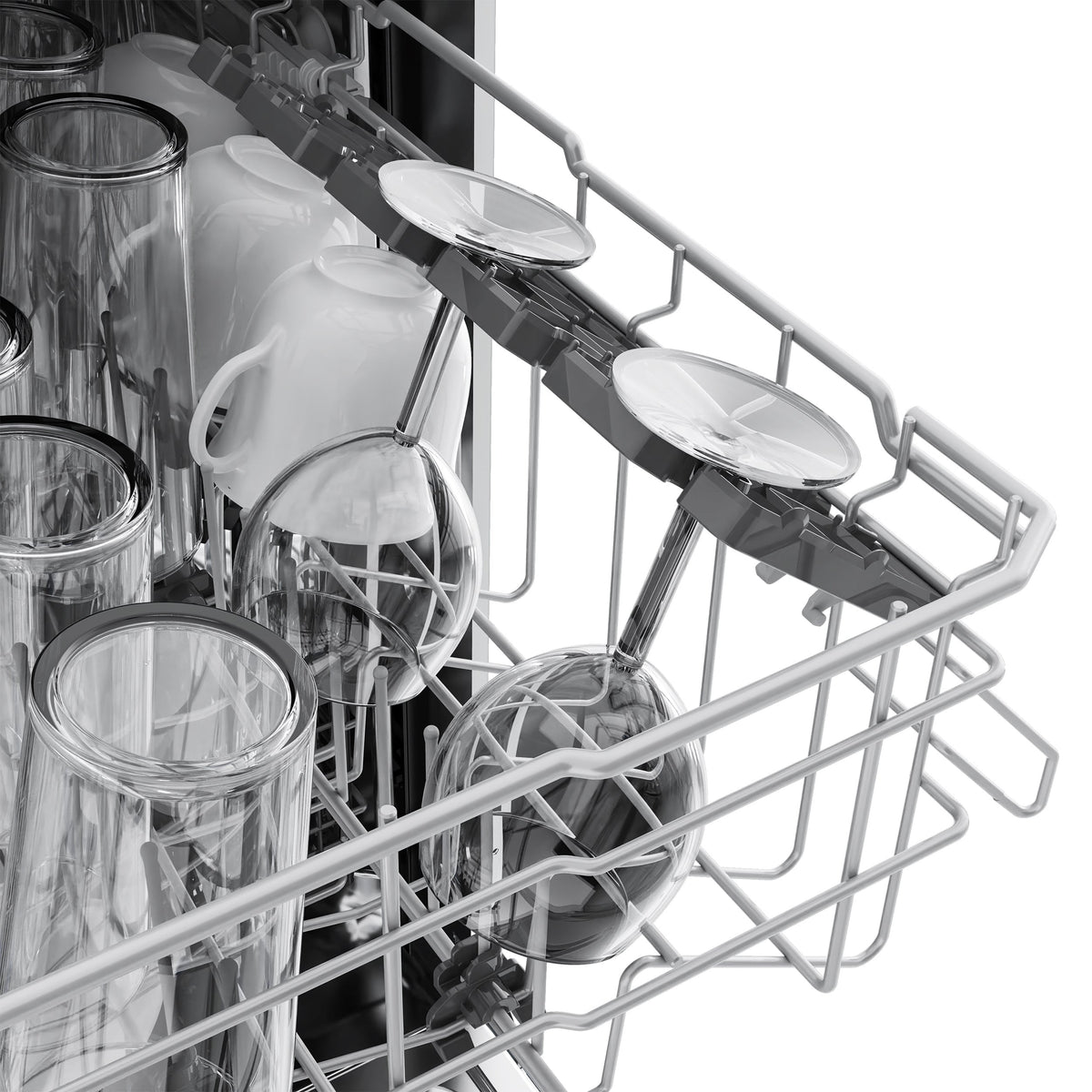 FORNO Rivestito 24-Inch Built-In Panel-Ready Dishwasher with Stainless Steel Interior, 45 dBA, ENERGY STAR, Model FDWBI8011-24
