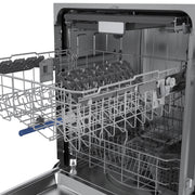 FORNO Rivestito 24-Inch Built-In Panel-Ready Dishwasher with Stainless Steel Interior, 45 dBA, ENERGY STAR, Model FDWBI8011-24