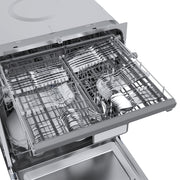 FORNO Rivestito 24-Inch Built-In Panel-Ready Dishwasher with Stainless Steel Interior, 45 dBA, ENERGY STAR, Model FDWBI8011-24