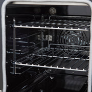 Forno Paolo 48-Inch Freestanding Electric Range with True Convection Oven, 6.7 cu. ft., Stainless Steel (Model FFSEL6011-48)