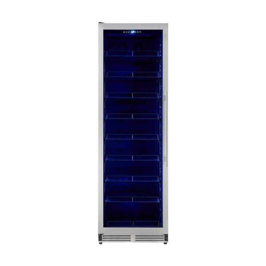 Forno 24-Inch Built-In Beverage Cooler Refrigerator, 15.8 cu. ft., Stainless Steel (Model FBCBI6703-24S)