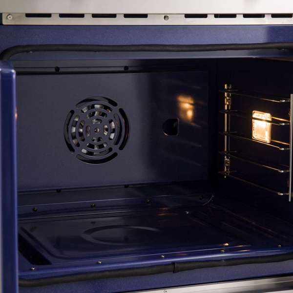 FORNO Gallico 30-Inch Electric Single Wall Oven, 3.58 cu ft, French Door, Air Fry, Sous Vide, Self Clean, Telescopic Racks (Model FBOEL1371-30)