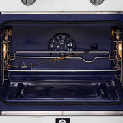 FORNO Gallico 30-Inch Electric Single Wall Oven, 3.58 cu ft, French Door, Air Fry, Sous Vide, Self Clean, Telescopic Racks (Model FBOEL1371-30)