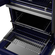 FORNO Gallico 30-Inch French Door Double Electric Wall Oven, 7.36 Cu. Ft., Air Fry, Self-Clean, Sous Vide, Telescopic Racks, Model FBOEL1388-30