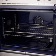 FORNO Gallico 30-Inch French Door Double Electric Wall Oven, 7.36 Cu. Ft., Air Fry, Self-Clean, Sous Vide, Telescopic Racks, Model FBOEL1388-30