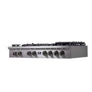 Forno Spezia 48-Inch Gas Rangetop with 8 Sealed Burners, Stainless Steel (Model FCTGS5751-48)