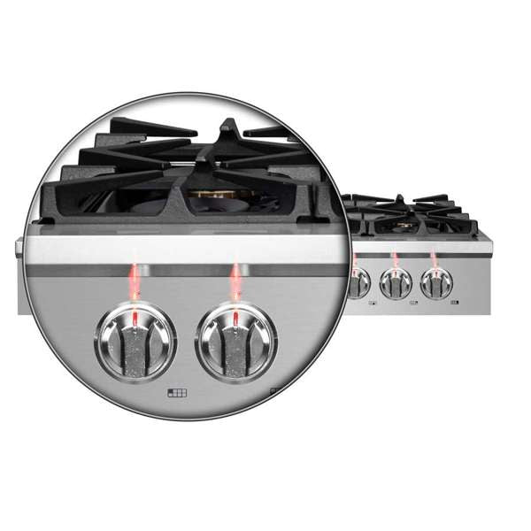 Forno Spezia 48-Inch Gas Rangetop with 8 Sealed Burners, Stainless Steel (Model FCTGS5751-48)