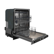 FORNO Romano 24-Inch Built-In Tall Tub Dishwasher, Stainless Steel, Model FDWBI8035-24S