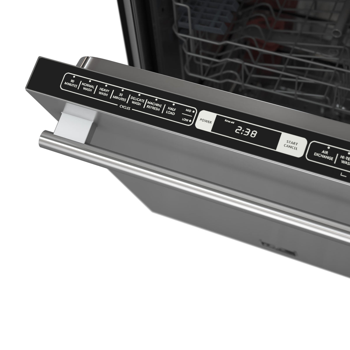 FORNO Romano 24-Inch Built-In Tall Tub Dishwasher, Stainless Steel, Model FDWBI8035-24S