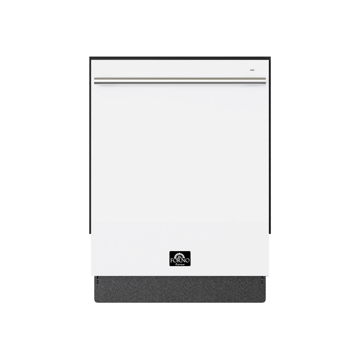 Forno Espresso Romano 24-Inch Built-In Tall Tub Dishwasher, White with Stainless Steel Handles (FDWBI8035-24WHT)