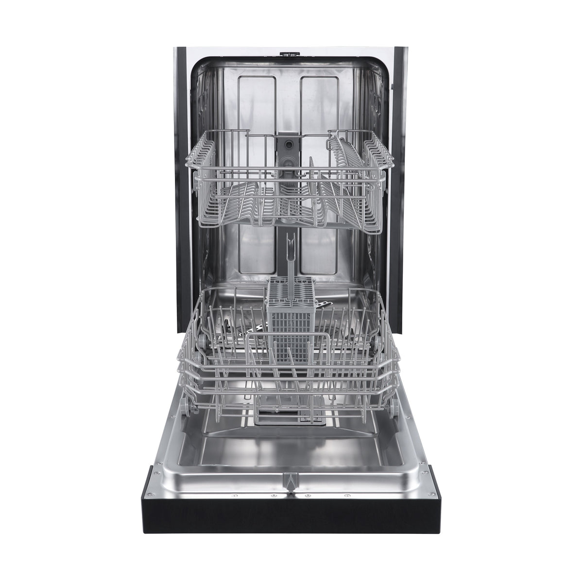 FORNO Polo 18-Inch Built-In Dishwasher, Black (Model FDWBI8041-18BLK)