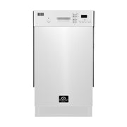 Forno Polo 18-Inch Built-In Dishwasher, White (Model FDWBI8041-18WHT)