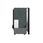 FORNO Pozzo 24-Inch Built-In Dishwasher, Black Finish with Stainless Steel Handles (Model FDWBI8067-24BLK)