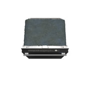 FORNO Pozzo 24-Inch Built-In Dishwasher, Black Finish with Stainless Steel Handles (Model FDWBI8067-24BLK)