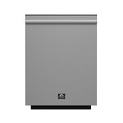 FORNO Pozzo 24-Inch Built-In Tall Tub Dishwasher, Stainless Steel (Model FDWBI8067-24S)