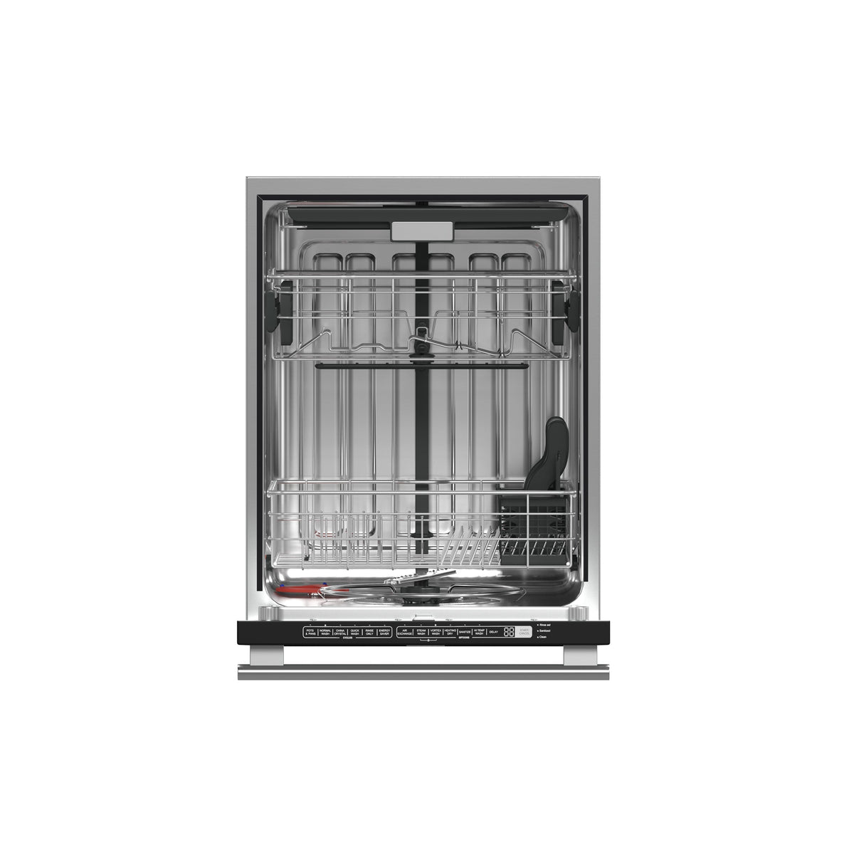 FORNO Pozzo 24-Inch Built-In Tall Tub Dishwasher, Stainless Steel (Model FDWBI8067-24S)