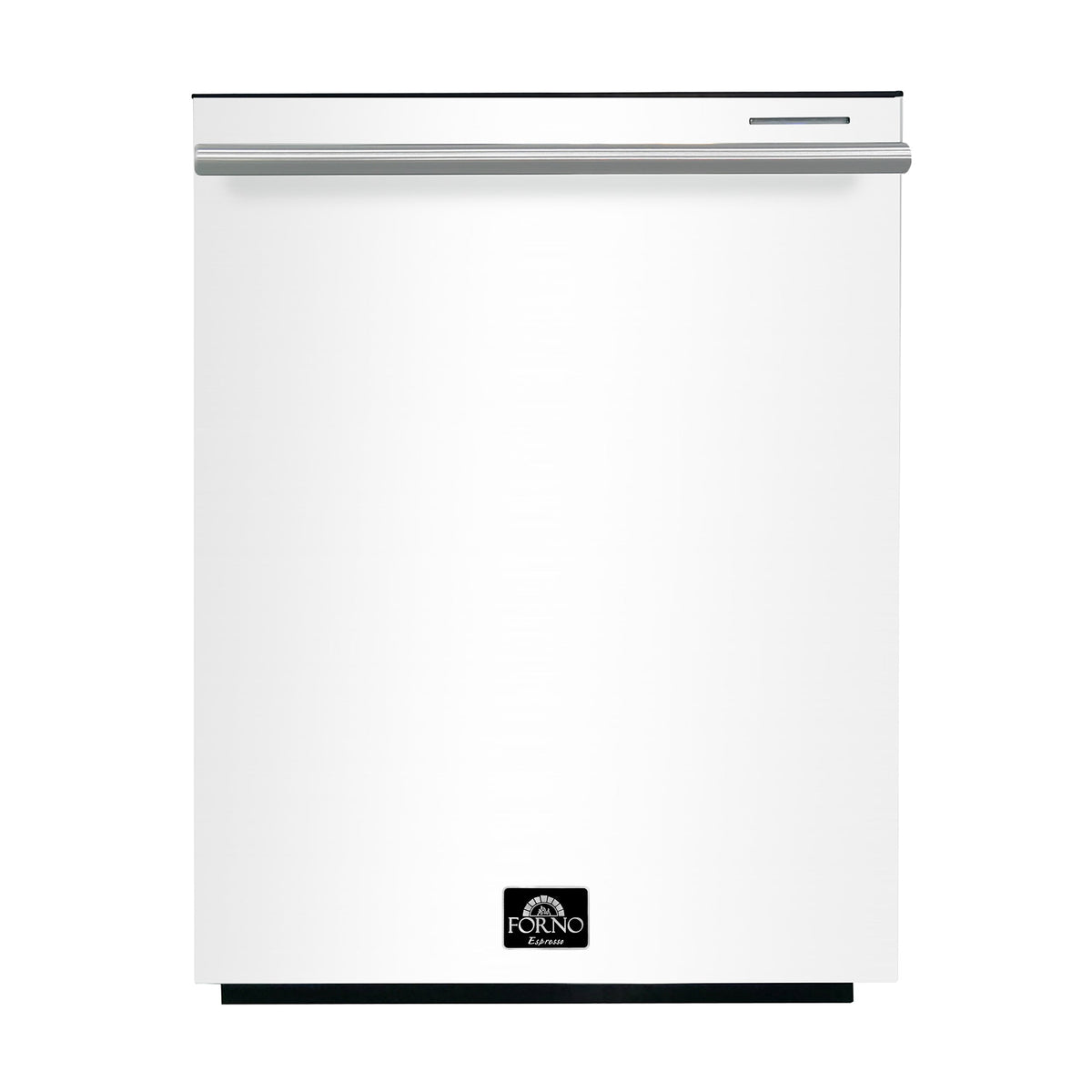 FORNO Pozzo 24-Inch Built-In Dishwasher, White with Stainless Steel Handle (FDWBI8067-24WHT)