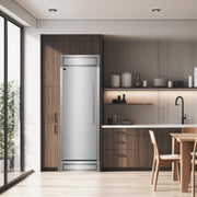 Forno Maderno 28 in Convertible Refrigerator/Freezer, 13.6 cu ft, Left Swing, with Trim Kit (Model FFFFD1722-32LS)