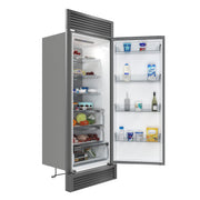 Forno Maderno 32-Inch 13.6 cu. ft. Built-In Convertible Refrigerator/Freezer, Right Swing, Stainless Steel with Trim Kit (FFFFD1722-32RSG)