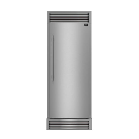 Forno Maderno 32-Inch 13.6 cu. ft. Built-In Convertible Refrigerator/Freezer, Right Swing, Stainless Steel with Trim Kit (FFFFD1722-32RSG)
