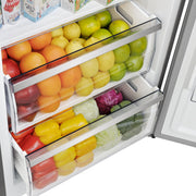 Forno Maderno 32-Inch 13.6 cu. ft. Built-In Convertible Refrigerator/Freezer, Right Swing, Stainless Steel with Trim Kit (FFFFD1722-32RSG)