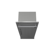 Forno Maderno 28" Convertible Refrigerator/Freezer, 13.6 cu. ft., Right Swing, Modern Trim Kit, Model FFFFD1722-32RS