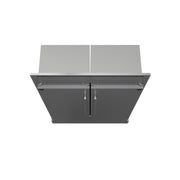 FORNO Maderno 60-Inch Convertible Refrigerator Freezer, 27.2 Cu. Ft., with Trim Kit, Model FFFFD1722-60S