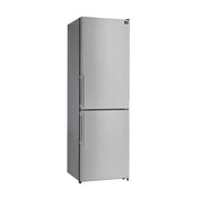 Forno Guardia 24 in Bottom Freezer Refrigerator, 10.8 cu ft, Right-Hinged Door, Stainless Steel (Model FFFFD1778-24RS)