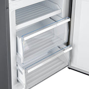 Forno Guardia 24 in Bottom Freezer Refrigerator, 10.8 cu ft, Right-Hinged Door, Stainless Steel (Model FFFFD1778-24RS)