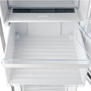 Forno Guardia 24 in Bottom Freezer Refrigerator, 10.8 cu ft, Right-Hinged Door, Stainless Steel (Model FFFFD1778-24RS)