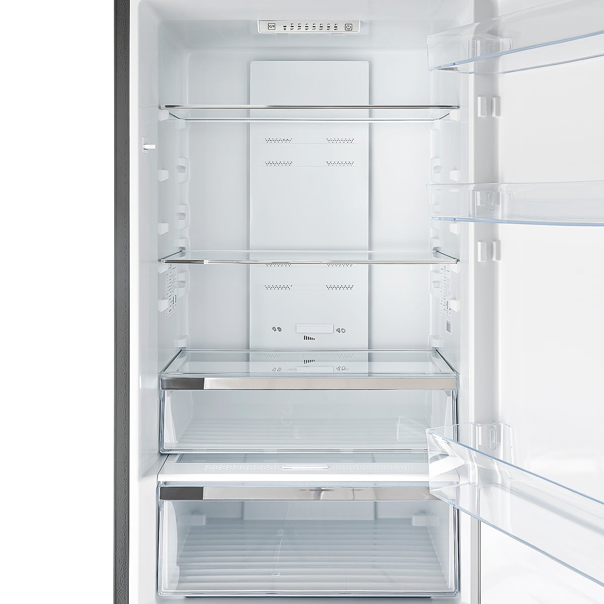 Forno Guardia 46.8-Inch Side-by-Side Refrigerator with Bottom Freezer, 21.6 cu ft, Stainless Steel (Model FFFFD1778-48)