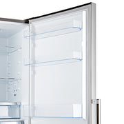 Forno Guardia 46.8-Inch Side-by-Side Refrigerator with Bottom Freezer, 21.6 cu ft, Stainless Steel (Model FFFFD1778-48)