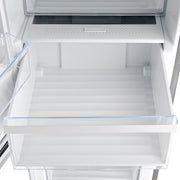 Forno Guardia 46.8-Inch Side-by-Side Refrigerator with Bottom Freezer, 21.6 cu ft, Stainless Steel (Model FFFFD1778-48)