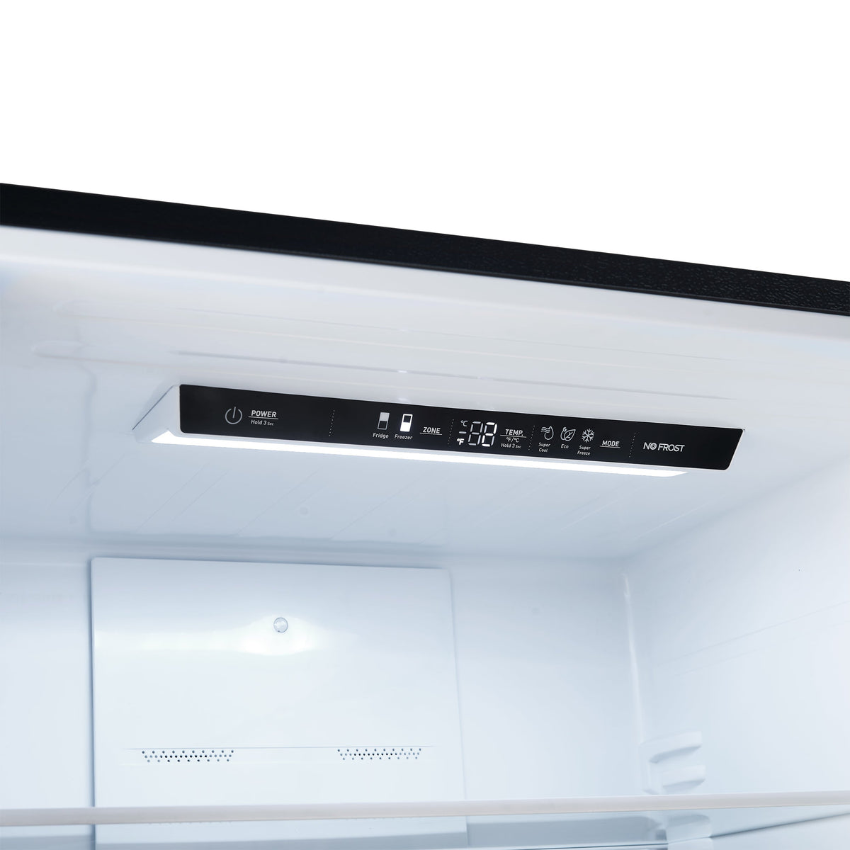 Forno Milano 31 in. Bottom Freezer Refrigerator, 17.2 cu ft, Right-Hinged Door, Black with Stainless Steel Handles (Model FFFFD1785-31BLK)