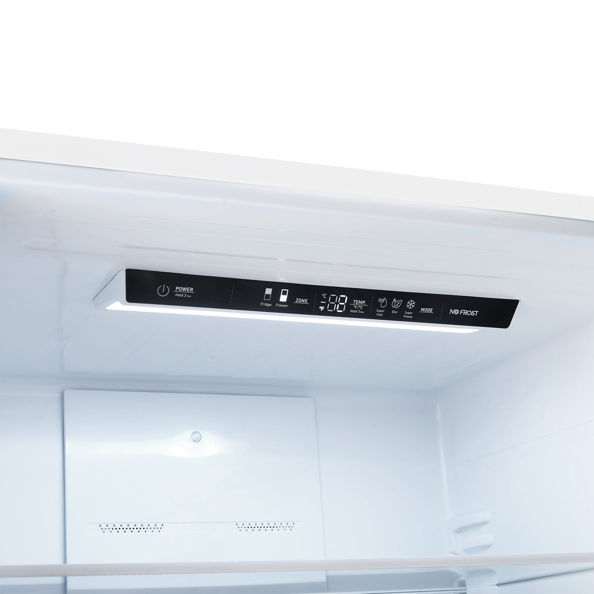 Forno Espresso Milano 31-Inch French Door Refrigerator with Bottom Freezer, 17.2 cu ft, Right-Hinged, White, Includes Antique Brass Handles (Model FFFFD1785-31WHT)