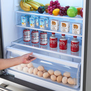 Forno Espresso Milano 31-Inch French Door Refrigerator with Bottom Freezer, 17.2 cu ft, Left Swing, Ice Maker, Stainless Steel, Model FFFFD1786-31S
