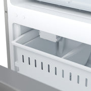 Forno Espresso Milano 31-Inch French Door Refrigerator with Bottom Freezer, 17.2 cu ft, Left Swing, Ice Maker, Stainless Steel, Model FFFFD1786-31S